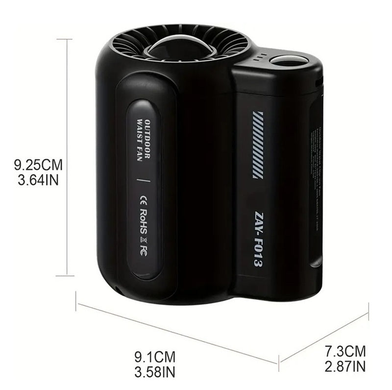 Ventilator Portabil de Centura Freezy Air WaistClip Ventilator Portabil de Centura Freezy Air WaistClip